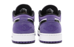 Air Jordan 1 Low 'Court Purple Black Toe' Gs