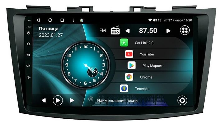 Магнитола для Suzuki Swift 2011-2015 - Vaycar VA75-0179 на Android 13, Быстрая, 4G SIM-слот