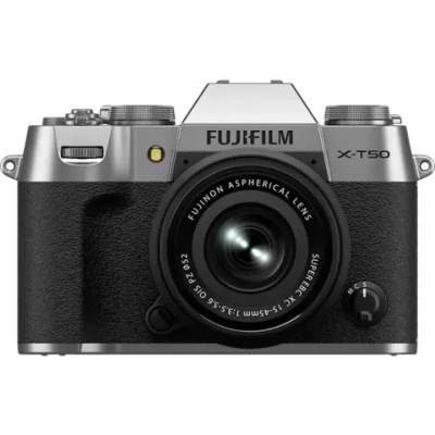 Цифровая фотокамера FujiFilm X-T50 Kit XC 15-45mm. Серебристый