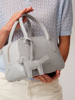 Кожаная сумка Polly summer DBR 31401 серый гранит
