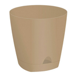 Горшок для цветов Амстердам D 140 mm/1,35л с прикорневым поливом Молочный Шоколад