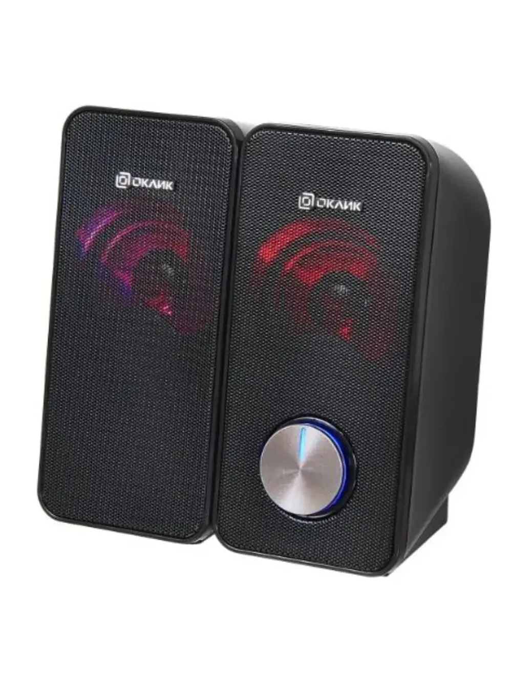 Колонки 2.0 OK-122 1458492 BLACK 8 Вт, питание от порта USB