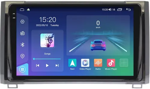 Магнитола для Toyota Tundra 2 2013-2022 - Parafar PF441U2K на Android 13, Быстрая, QLED+2K, CarPlay, 4G SIM-слот