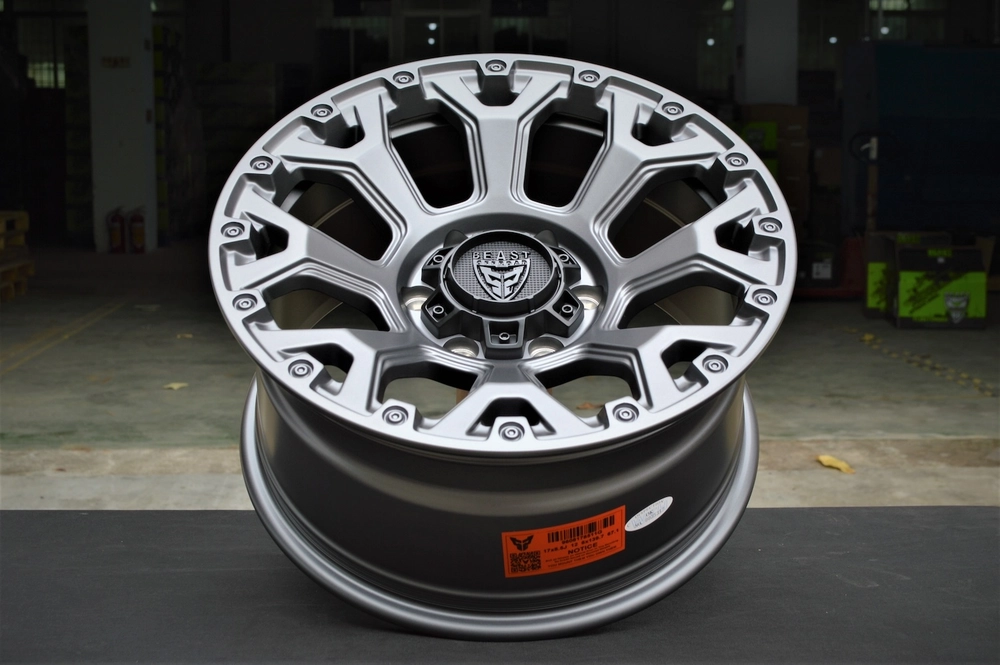 Диск колёсный литой BEAST OFFROAD 9608 R17 8,5 ET0 Dark Matte Tint