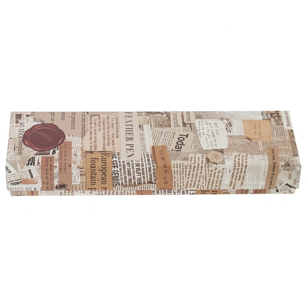 GAEM Набор подарочный: ручка перьевая, 2 наконечника, чернильница, L27 W8 H4 см