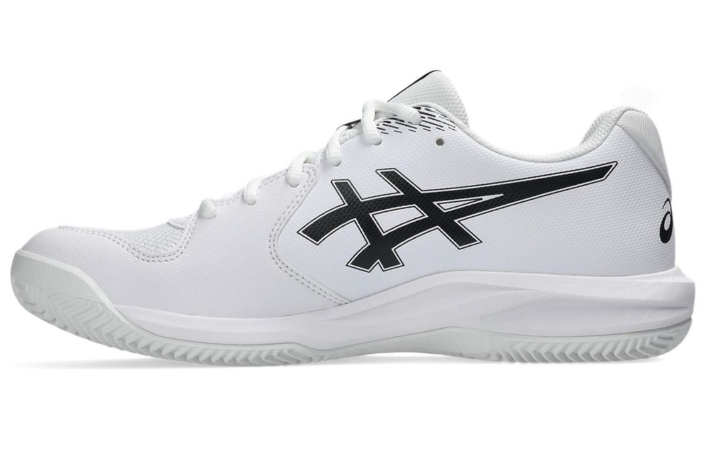 Мужские теннисные кроссовки Asics Gel-Dedicate 9 Clay - white/black