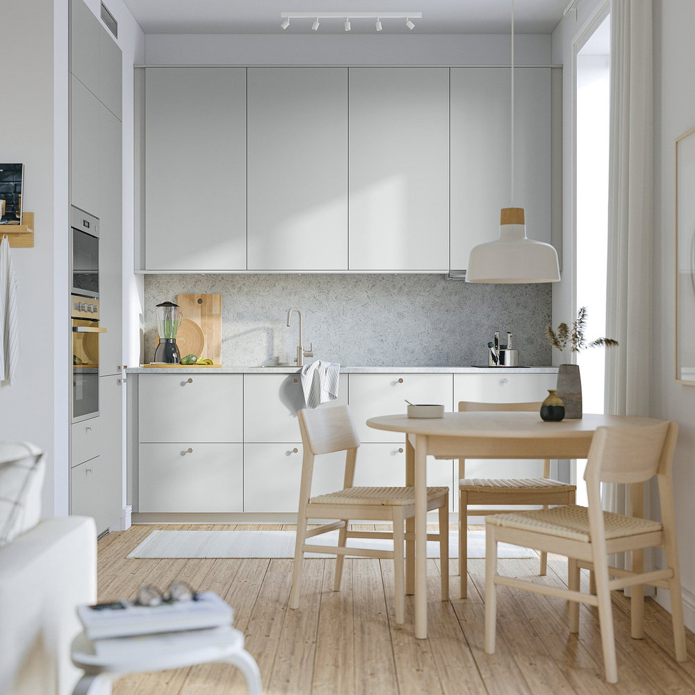 IKEA HAVSTORP  (ИКЕА ХАВСТОРП)  -  Фасад ящика - светло-серый 40х20 см