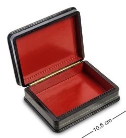 ШК-19/ 4-D Шкатулка в технике декупаж «Руслан и Людмила» (10х8х3,5)