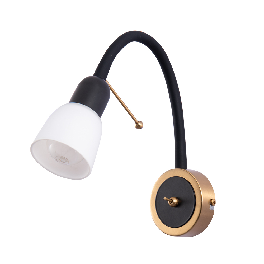 Настенный светильник Arte Lamp LETTURA A7009AP-1BK
