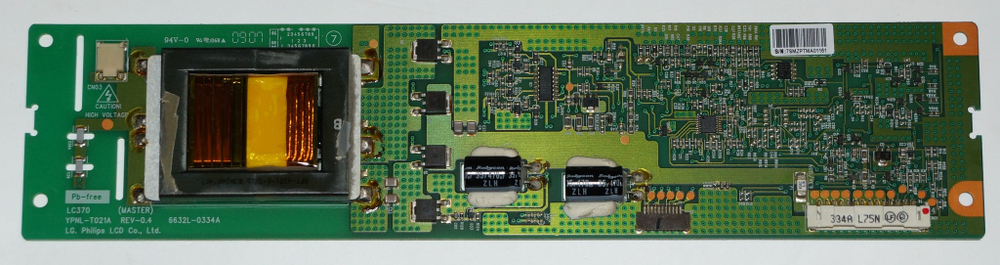 6632L-0334A rev-04 инвертор телевизора Philips