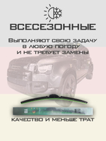 Щетки стеклоочистителя HUOYE Y8 550/550 мм на LandRover DefenderSW | Push button