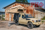 Палатка на крышу автомобиля РИФ Soft RT02-120, тент песочный, 120х240х115 см