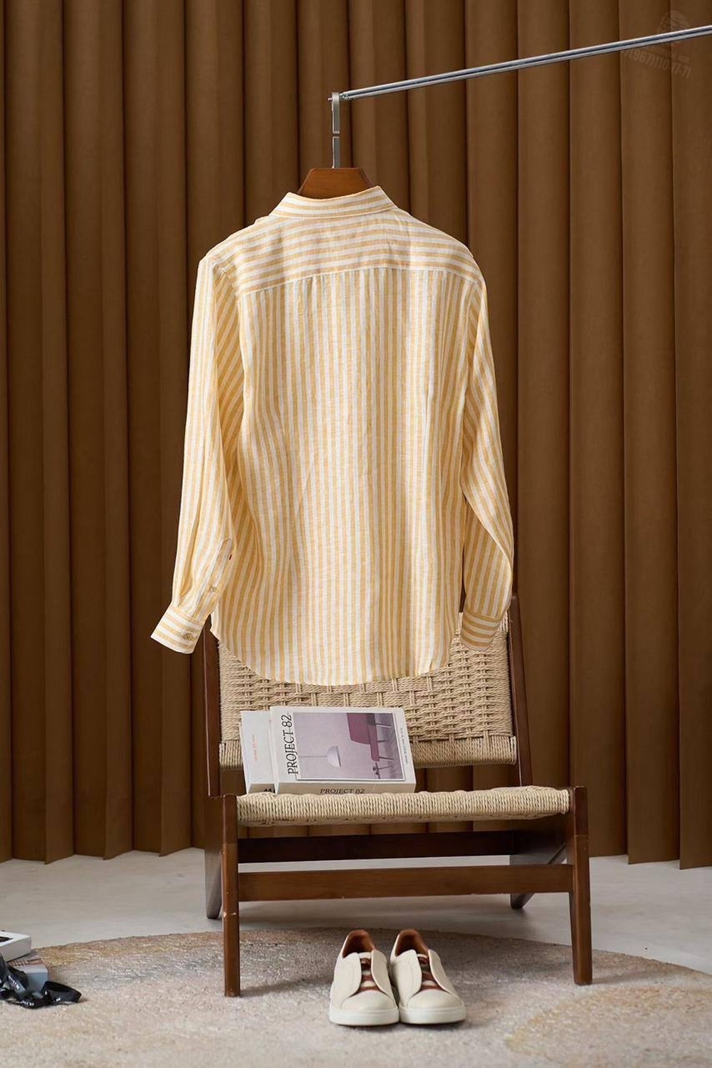 Льняная рубашка Kiton