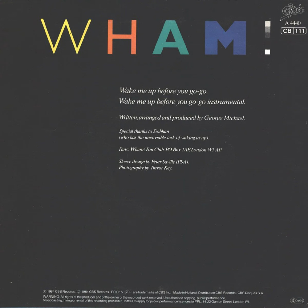 Комплект / Wham! + George Michael (2x7" Vinyl Single)