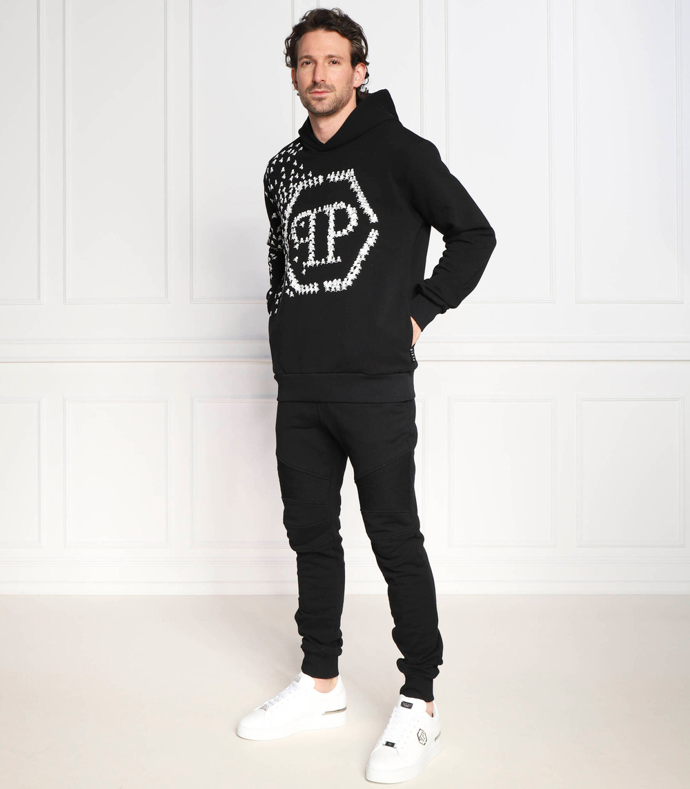 Худи Philipp Plein - черный(MJB2948 PJO002N)