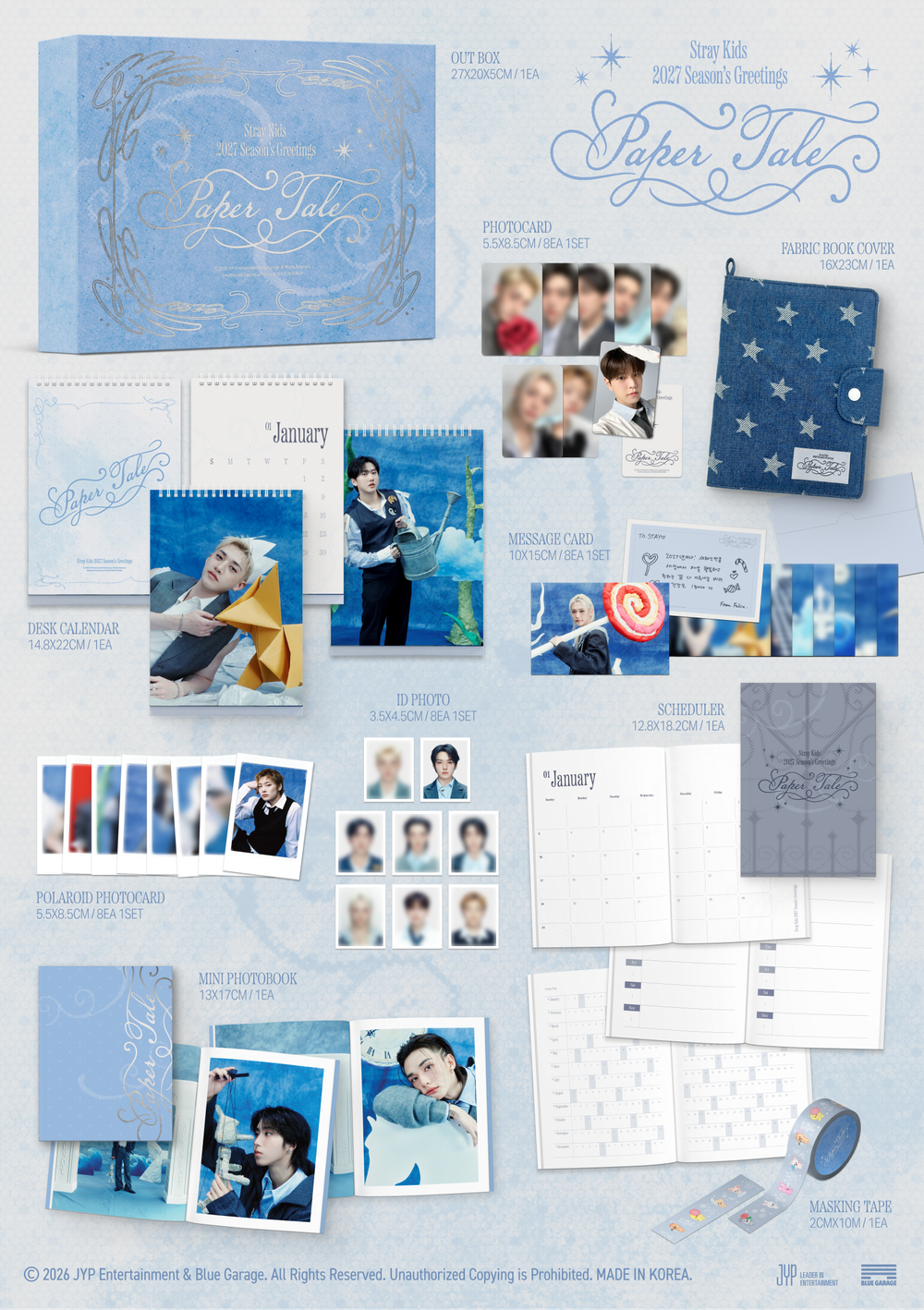 Stray Kids - 2027 Season's Greetings [Paper Tale] | С подарками