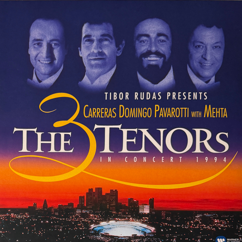 Carreras - Domingo - Pavarotti with Mehta ‎– The 3 Tenors In Concert 1994 2LP (Европа 2017г.)