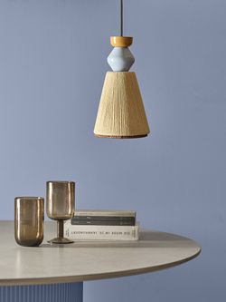 Светильник подвесной Atelier, Ø16х30 см, лавандовое ретро