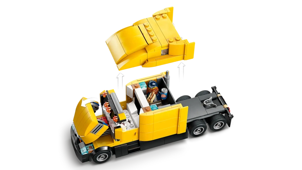 Конструктор LEGO City 60440 Желтый грузовик для доставки