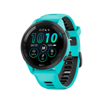 Умные часы Garmin Forerunner 265, 46mm, Music Aqua (010-02810-02)