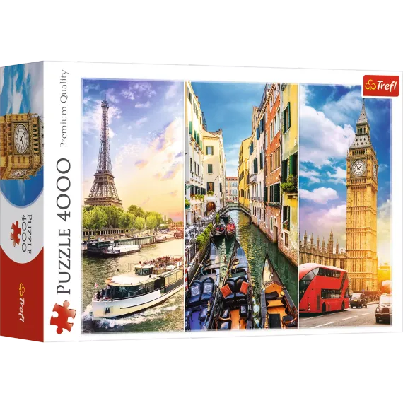 Puzzle - "4000" - Trip around Europe
