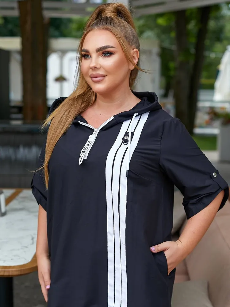Платье в спортивном стиле УК-310-3