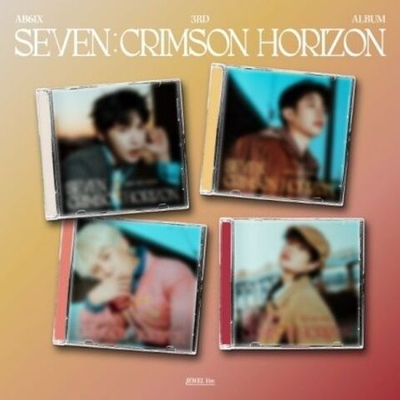 Альбом AB6IX - SEVEN : CRIMSON HORIZON 3rd Album JEWEL 4 Version SET