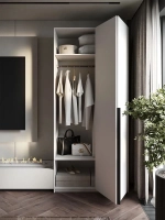 Шкаф распашной Soho WingLine, белый, 101 см