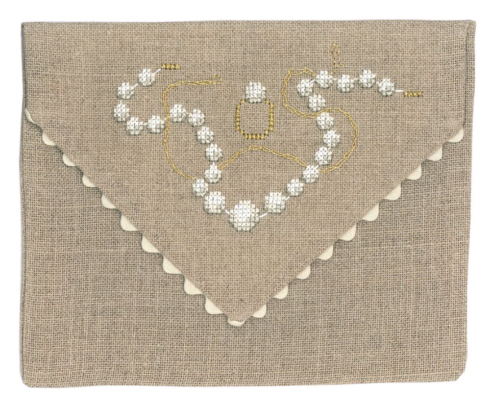 Набор для вышивания нитками Le Bonheur des Dames, конверта Bijoux (Бижутерия), 17х14.5 см Набор для вышивания нитками Le Bonheur des Dames, конверта Bijoux (Бижутерия), 17х14.5 см