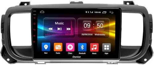 Магнитола для Peugeot Traveller/Expert, Citroen SpaceTourer/Jumpy, Opel Zafira Life/Vivaro - Kuberg OL-9934 IPS, Android 10, 4G SIM-слот