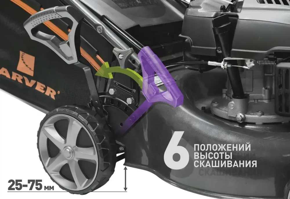 Бензиновая газонокосилка Carver LMG-2646HM (01.024.00005)