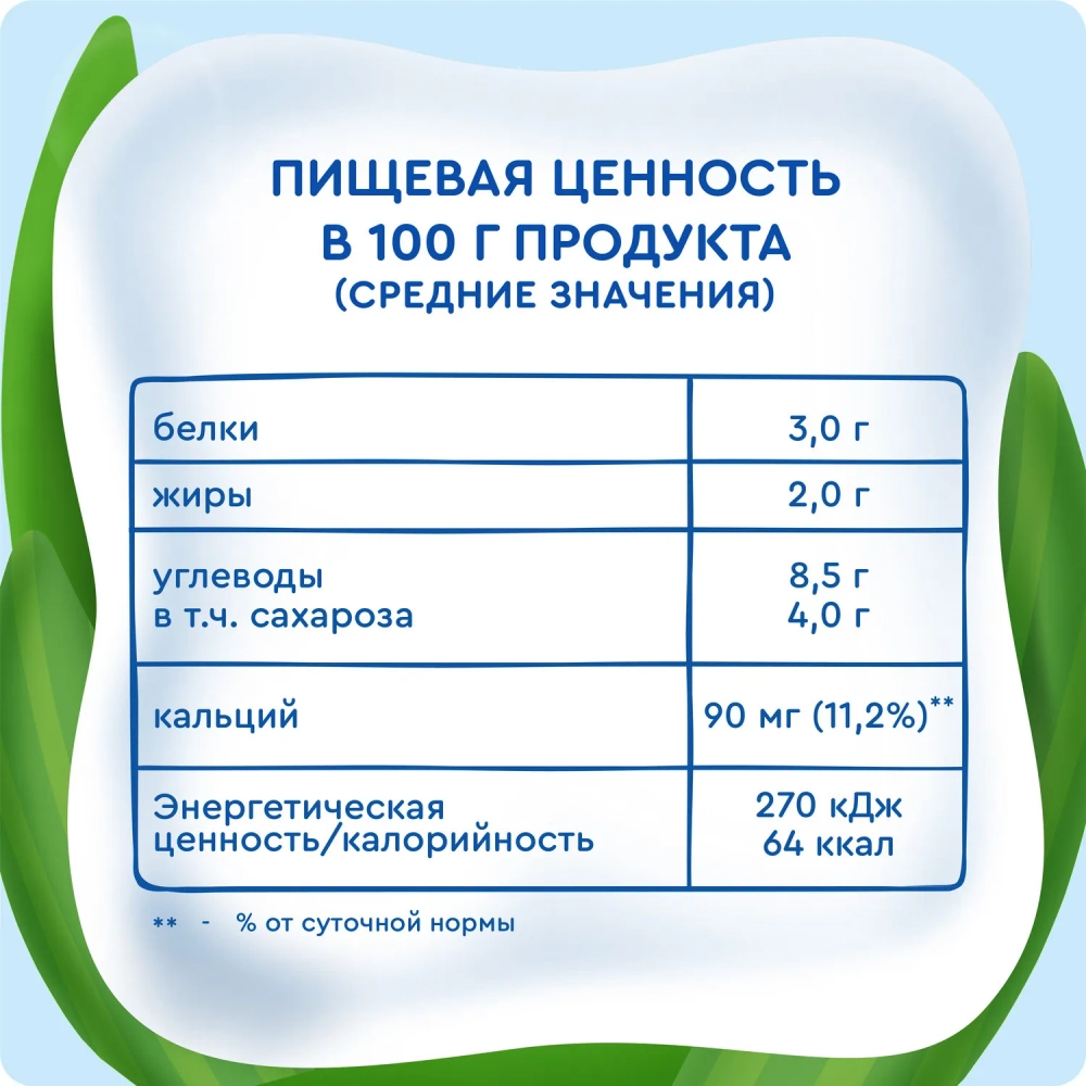 Коктейль молочный Агуша банан-клубника 2.0% 190мл с 12 месяцев