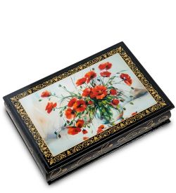 ШК-11/ 4-P Шкатулка в технике декупаж (11х16х4)