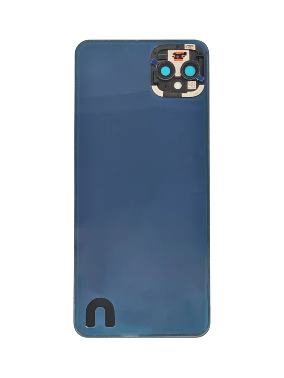 Задняя крышка для Google Pixel 4 персиковая (Oh So Orange) со стеклом камеры