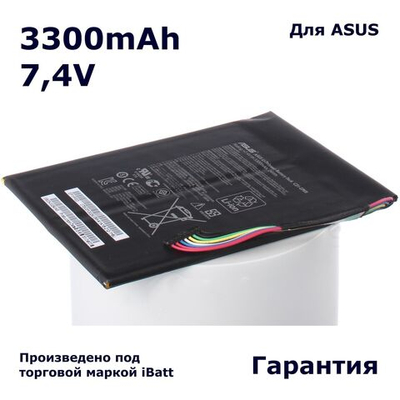 Аккумулятор iBatt 3300mAh, для Eee Pad Transformer TF101 TF101G 16Gb 32Gb 3G