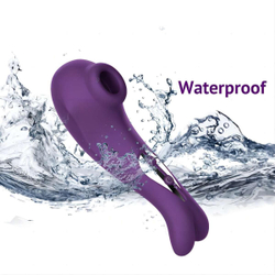 Вакуумный стимулятор клитора Clitoral Sucking Vibrator Cat фиолетовый