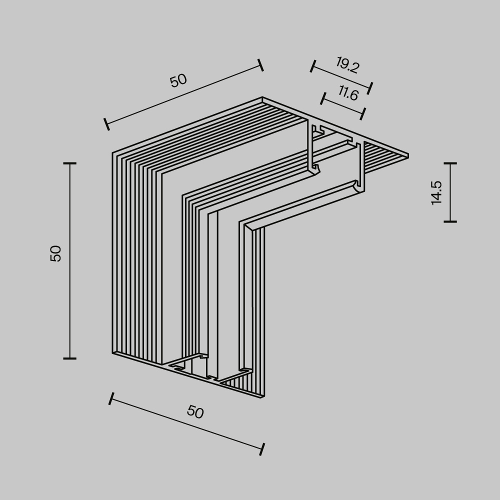 Комплектующие для трековой системы Technical TRA239ICL-42.12B