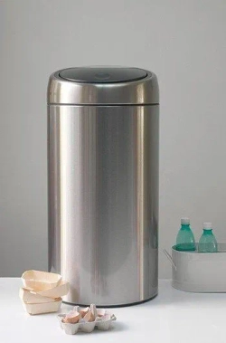 Brabantia Контейнер для мусора Touch Bin Twin 2x20 л полированный EAN 8710755401060