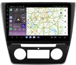 Магнитола для Skoda Yeti 2009-2018 (климат) - Kuberg OL-1919 QLed, Android 13, Быстрейшая, CarPlay, SIM-слот