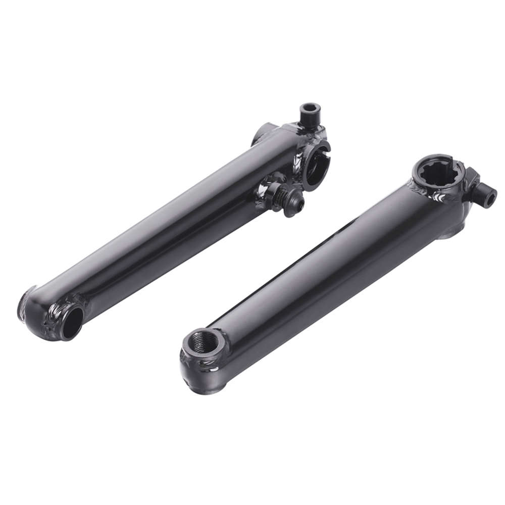 Шатуны Kenli 8902S 3-х компонентные D: 31,8 мм, полые, 165 мм, 8T-19mm,  хром-молибденовый сплав, KL