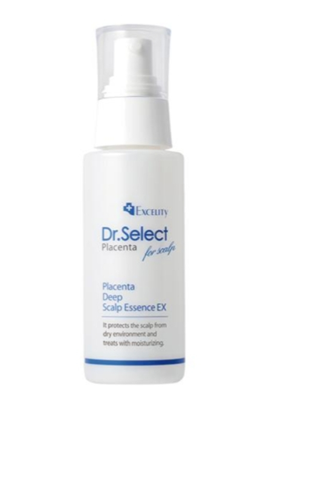 Dr. Select Placenta Deep Scalp Essence EX Плацентарная сыворотка для оздоровления кожи головы и роста волос, 80 мл