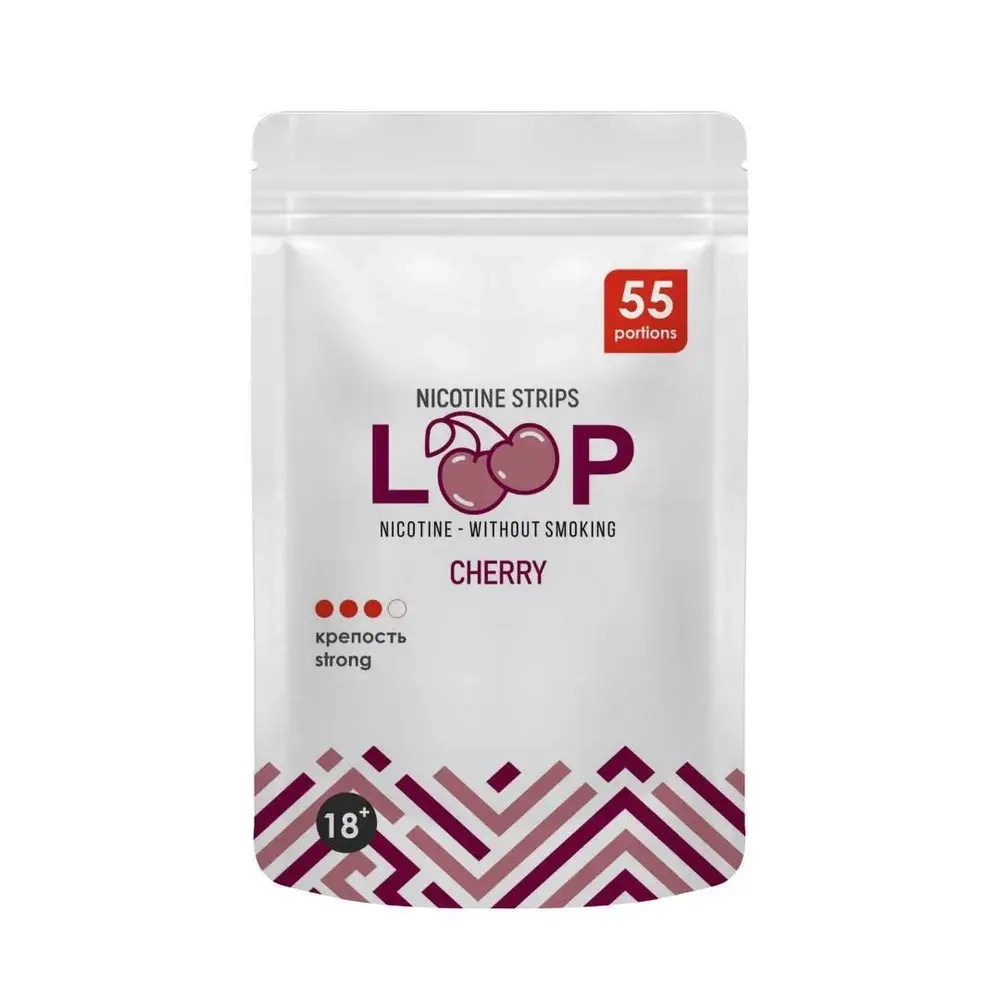 LOOP CHERRY НИКОТИНОВЫЕ ПЛАСТИНКИ (12 МГ) - ВИШНЯ