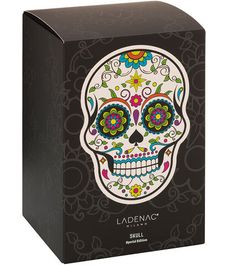 White skull, свеча Skull collection, Ladenac Milano