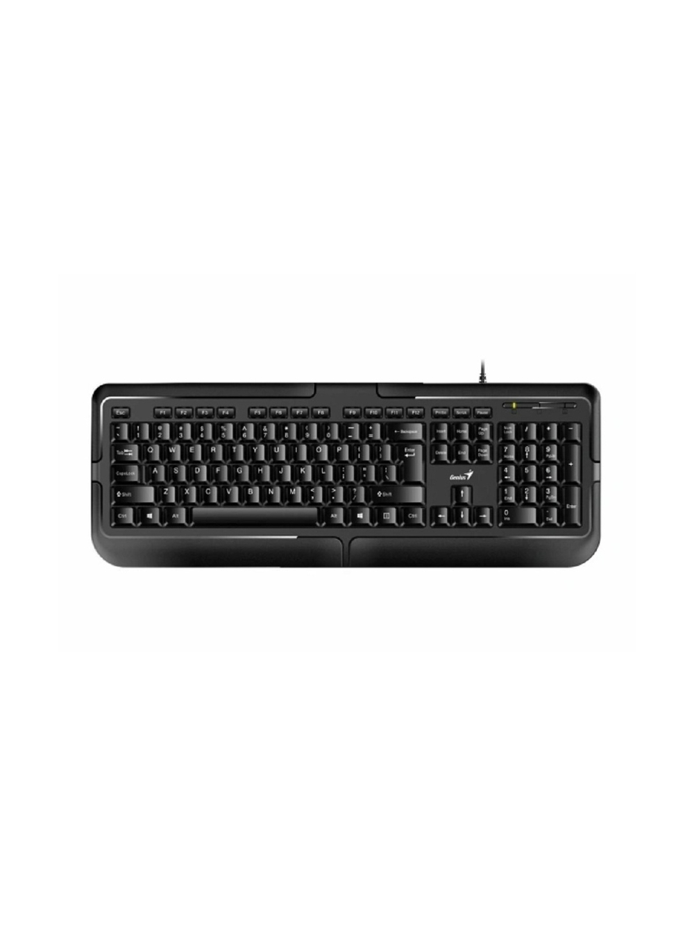 Клавиатура Genius Smart KB-118, {Черный, проводная, USB, 104 клавиши, регулировка наклона} [31310051402]