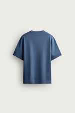 ФУТБОЛКА ИЗ ПЛОТНОГО ХЛОПКА С КОРОТКИМИ РУКАВАМИ — ZARA · 4092/443