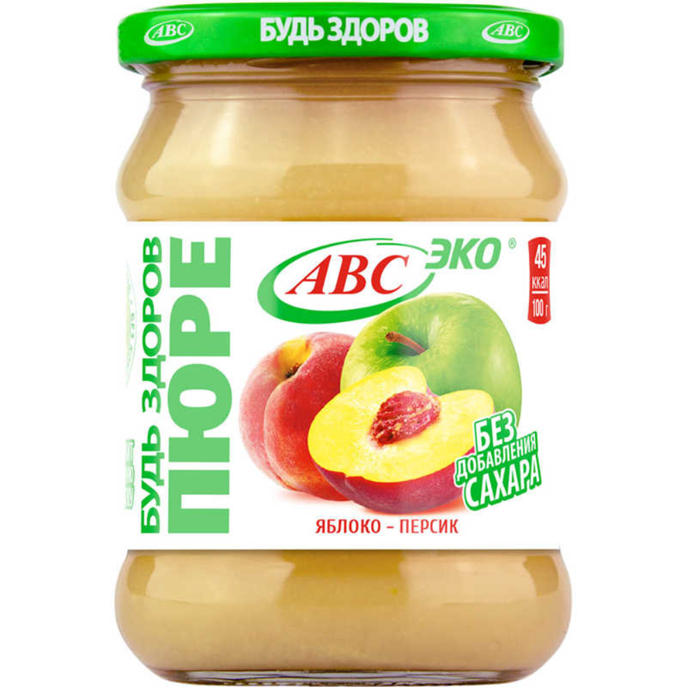 Пюре фруктовое Abs Яблоко-персик 280 гр