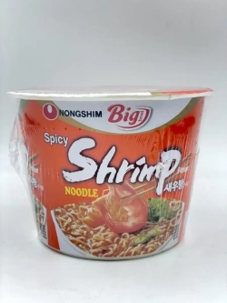 Лапша  Nongshim Shrimp Big Bowl, со вкусом креветок