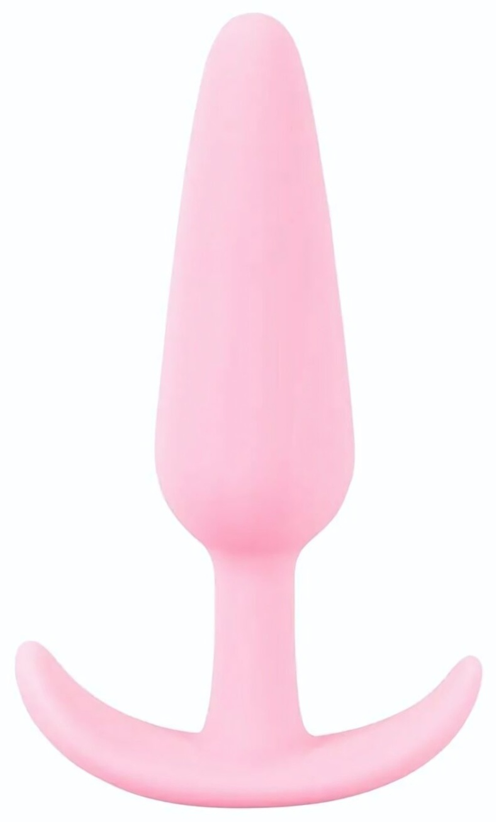 Розовая анальная втулка Mini Butt Plug - 8,4 см. (Цвет: розовый)