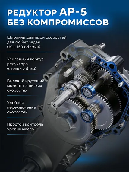 Мотоблок ЗУБР МБ5-300