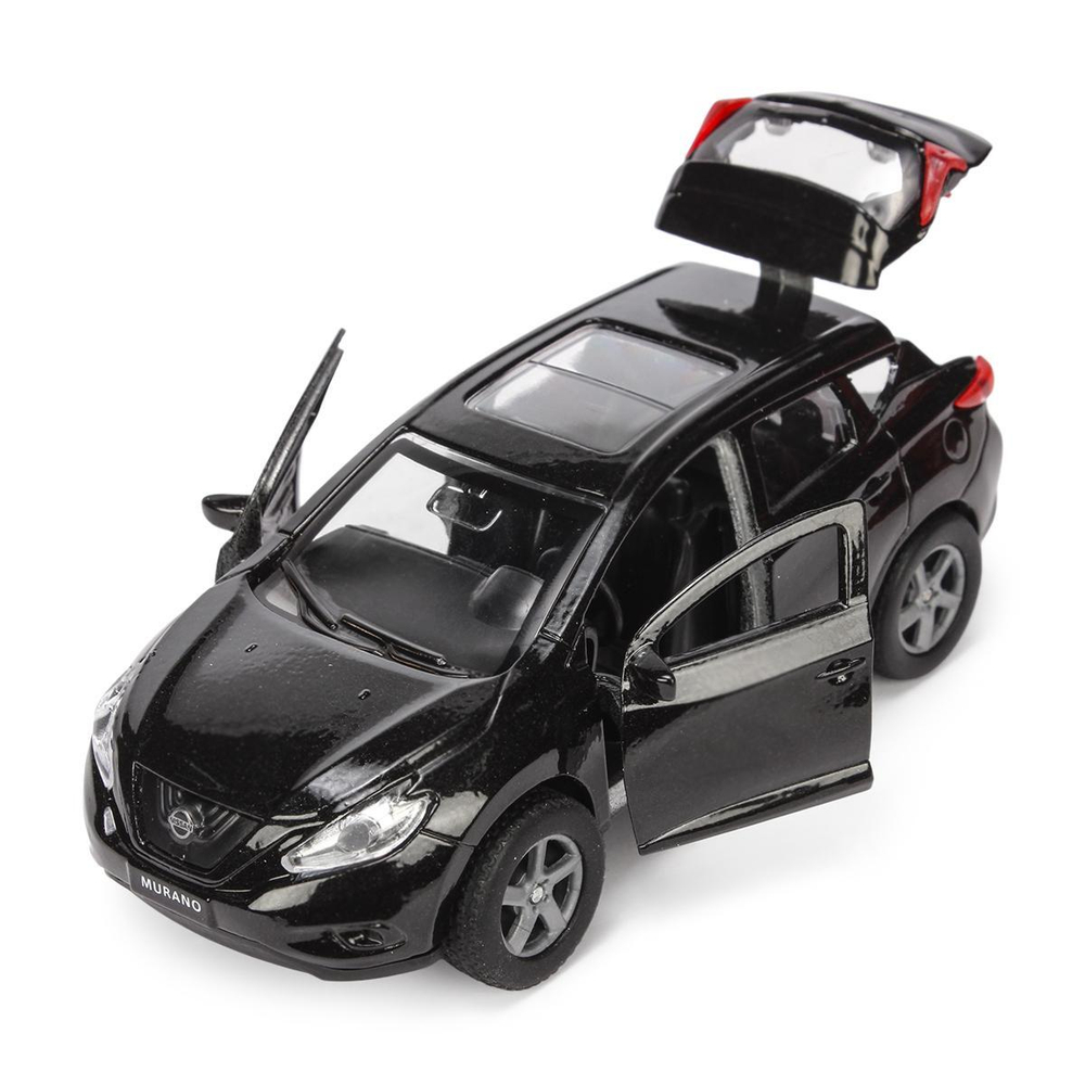 Модель ин. мет. "Nissan Murano" 12см. черный, открыв.двери, в коробка SB-17-75-NM-N(BL)-WB (Технопарк)